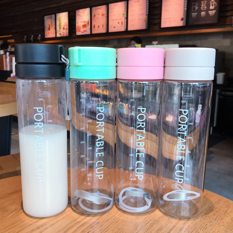 Big Transparent Mineral Biodegradable Sport 800ml plastic water bottle Price
