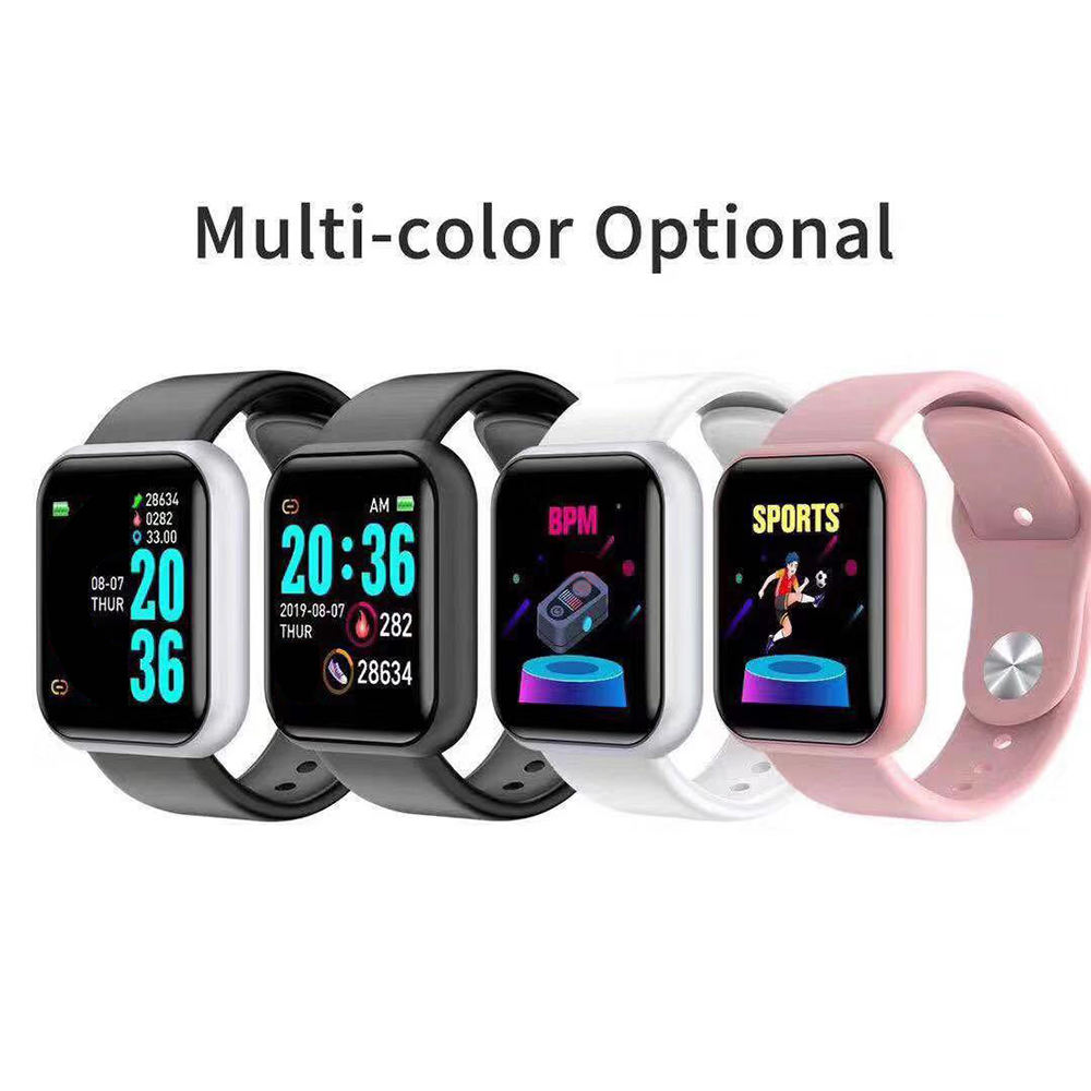 Reloj D20 D20s Waterproof Heart Rate Blood Pressure Monitor Sport Smart Watch For Men Women