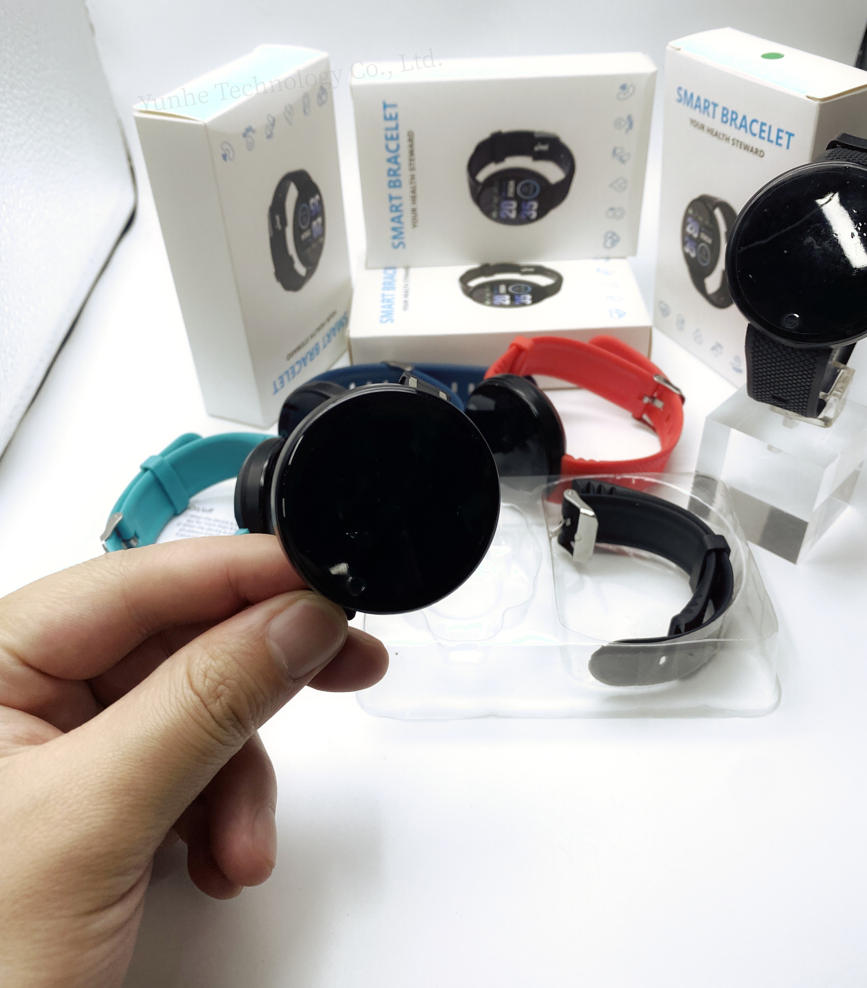 watches round screen ip67waterproof d18 smartwatch Smart Watch Blood Pressure Heart Rate Sport Monitor Smartwatch d18