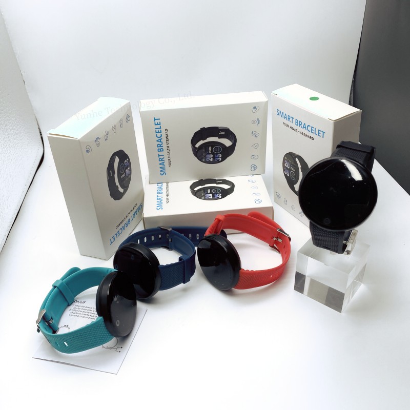 watches round screen ip67waterproof d18 smartwatch Smart Watch Blood Pressure Heart Rate Sport Monitor Smartwatch d18
