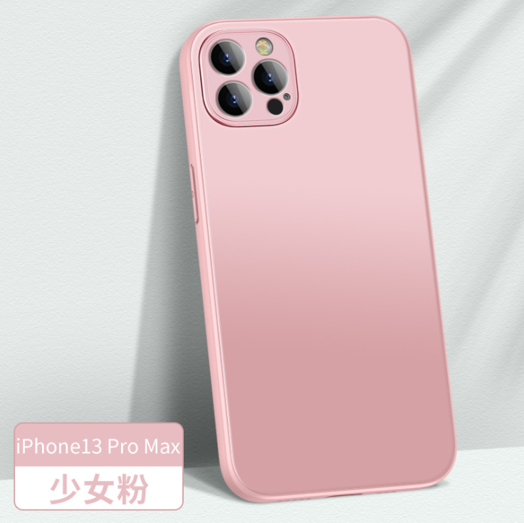 Business Tempered Glass Phone Case with Anti Scratch AG Luxury Acrylic Mobile Phone Bags for iphone 13 pro Glass Phone C