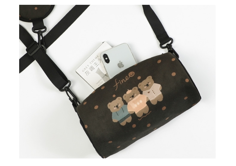 All Seasons Cartoon Prints Fashion Canvas Tote Bag  Printing Promotional 100 Canvas Toter Bag