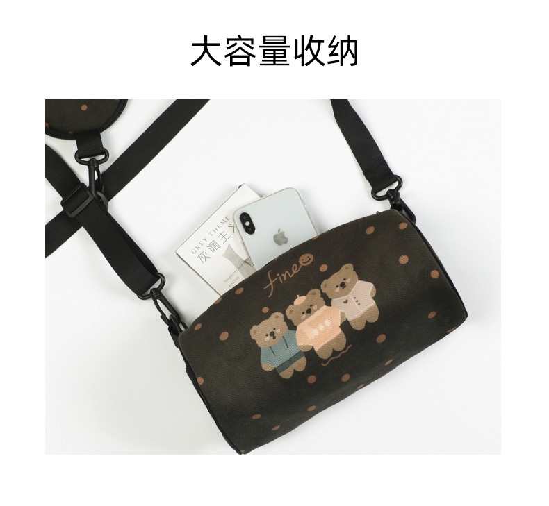 All Seasons Cartoon Prints Fashion Canvas Tote Bag  Printing Promotional 100 Canvas Toter Bag