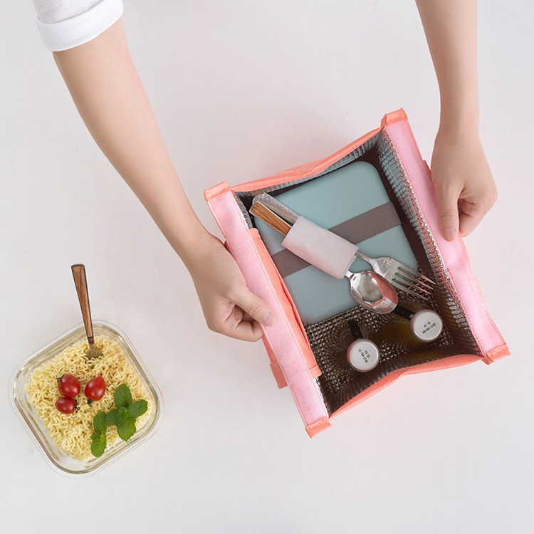 Dropshipping Small Size Promotional Portable Polyester Picnic Waterproof Tote Insulated Lunch Food Cooler Bag For Kids