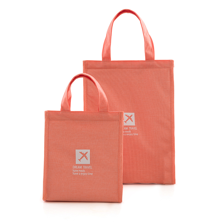 Dropshipping Small Size Promotional Portable Polyester Picnic Waterproof Tote Insulated Lunch Food Cooler Bag For Kids