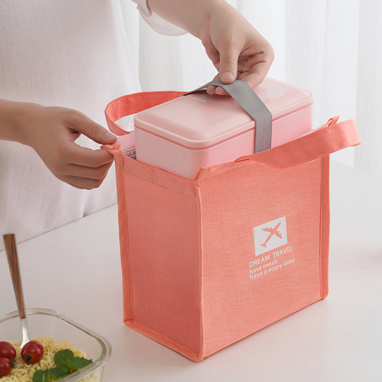 Dropshipping Small Size Promotional Portable Polyester Picnic Waterproof Tote Insulated Lunch Food Cooler Bag For Kids