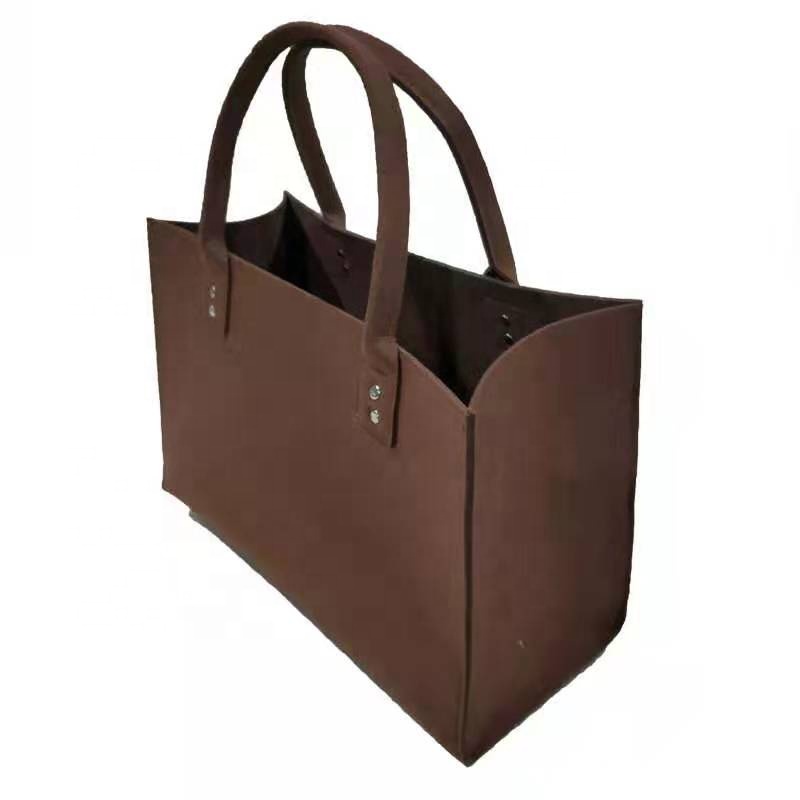 Fashion simple shopping bag felt shopping bag felt tote bag