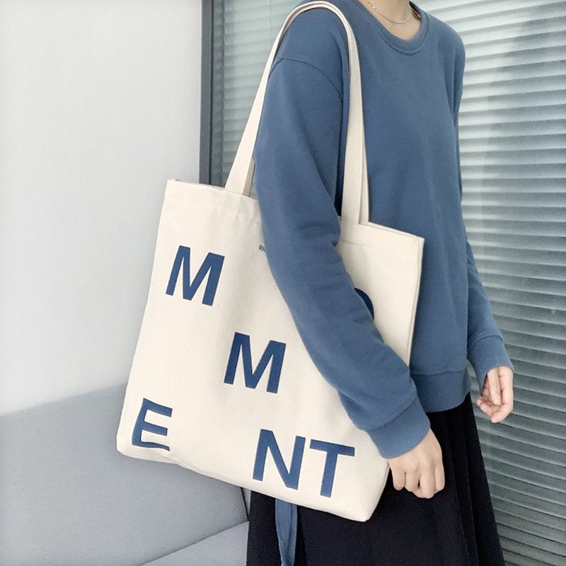 2022  manufac fashion cheap women canvas tote shopping shoulder tote bag