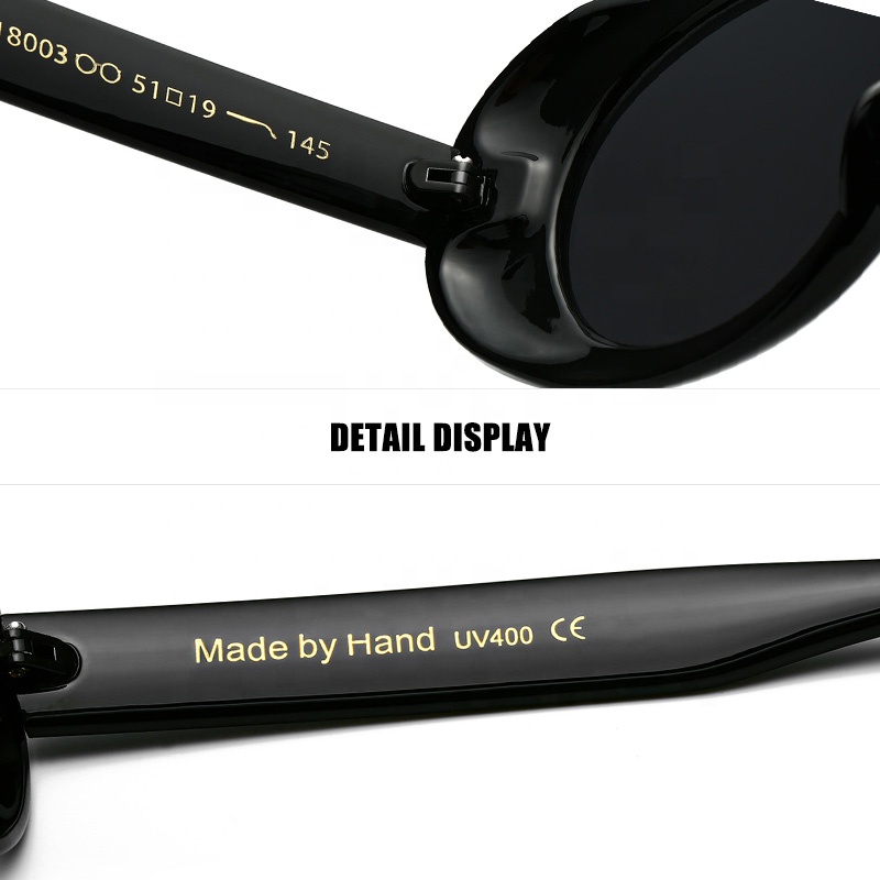 PC Lenses UV400 Oval Vintage Sunglasses For Women Men