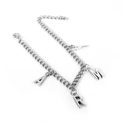 ARMY Letter Charm Bracelet Initial for Women Men Teen Kpop Boys Jewelry Korean Style Birthday Gifts