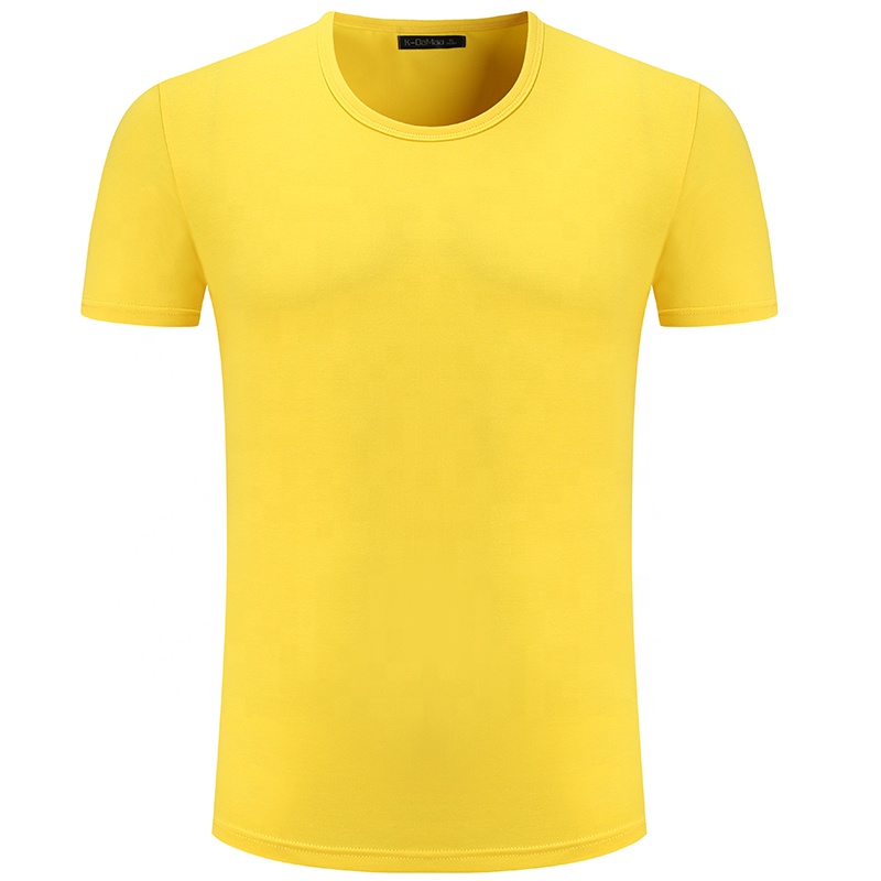 T-Shirt   Spandex Quick Dry Men's T-Shirt Short Sleeve