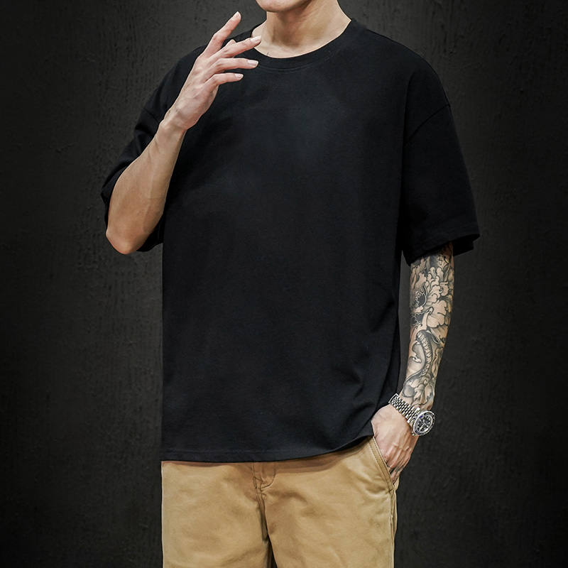 New Summer Men's T Shirt 2022 T Shirt Mens Oversized Hip Hop Short Sleeve Cotton Mens Streetwear Top Tees