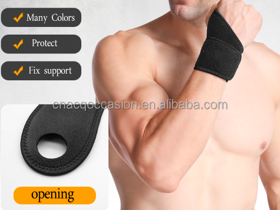 Fitness Breathable Sports Protector Wristbands Training Support Weight Lifting Wrist Wraps Sports Wrist bands ised
