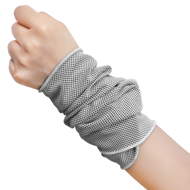 Fashion yoga  microfiber sports cold towel Super soft light weight hiking gym instant cooling Fitness Wristban