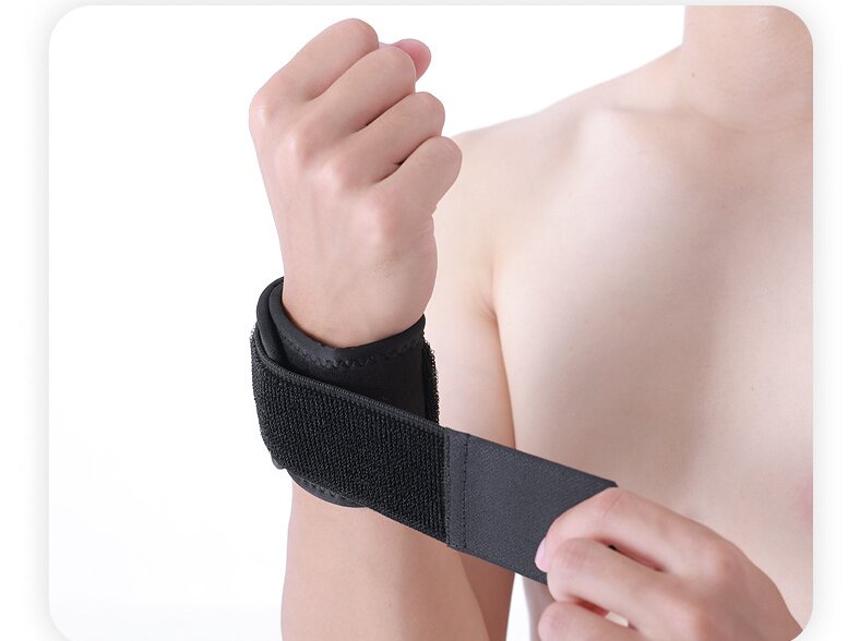 Dynamics Brace Compression Wrist Strap Adjustable Sports Wristband 1 PCS Support Wrist for Men Women Effective Pressure