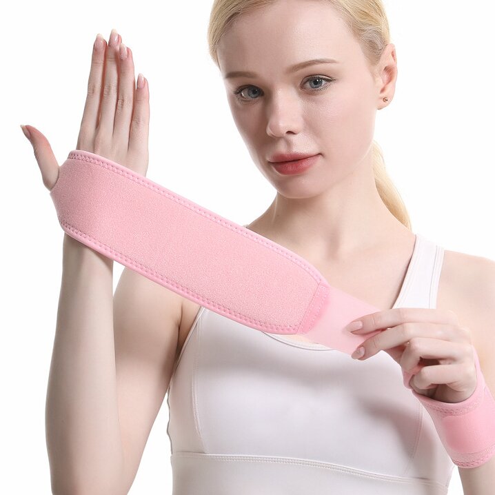 Dynamics 1PC Gym Wrist Band Sports protection Wristband Support Compression Brace Winding Wristbands for Fitness
