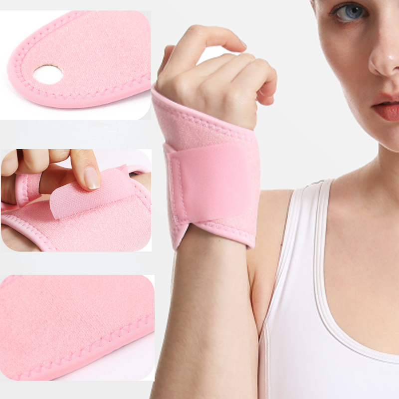 Dynamics 1PC Gym Wrist Band Sports protection Wristband Support Compression Brace Winding Wristbands for Fitness