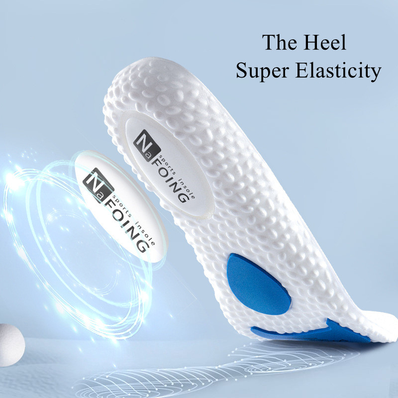 Running Sport Insoles For Shoes Men Comfortable Baskets Insole for Feet EVA Shock Absorption Air Shoe Sole