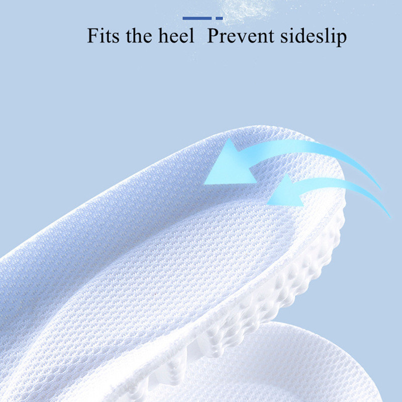 Running Sport Insoles For Shoes Men Comfortable Baskets Insole for Feet EVA Shock Absorption Air Shoe Sole