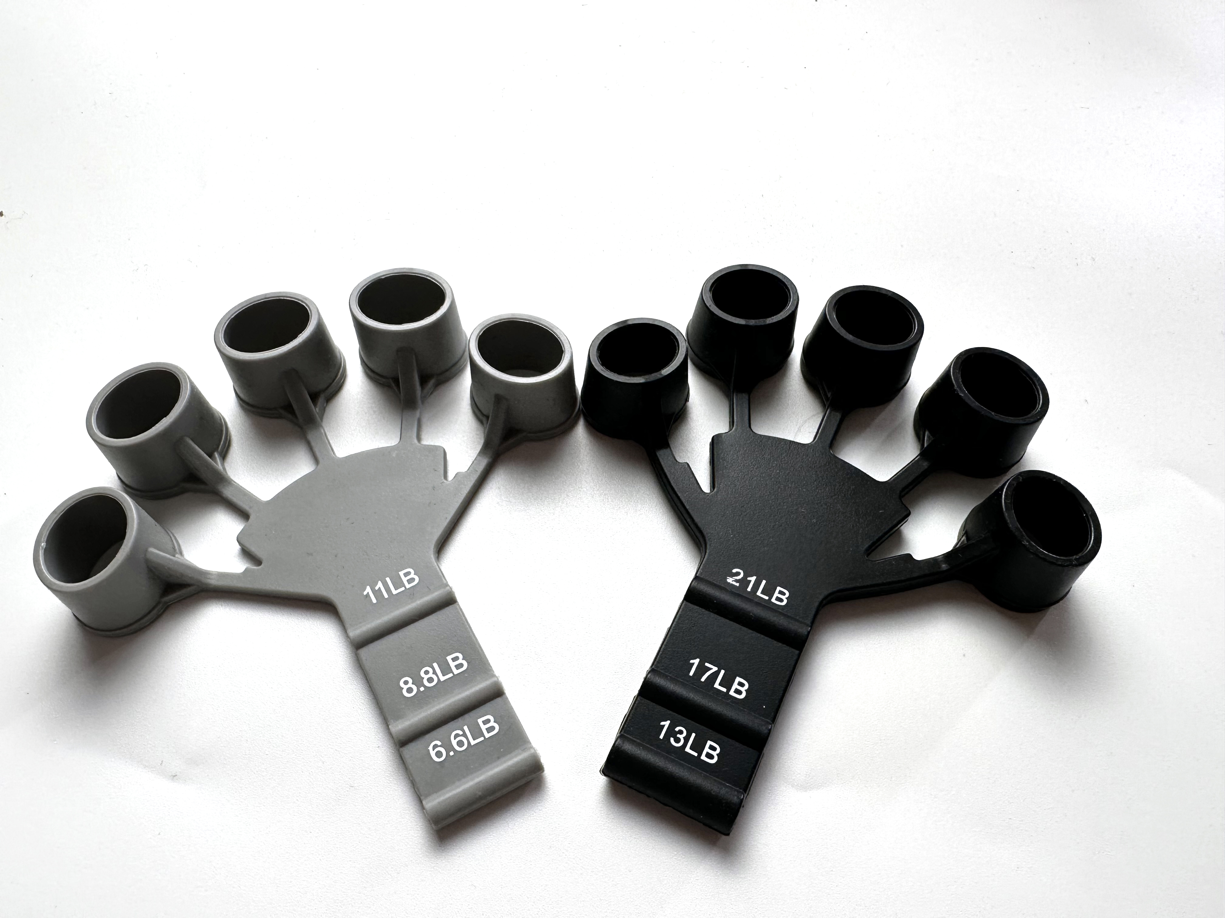 Hand Resistance Band Grip Wrist Stretcher Finger Forearm Trainer Exercise Carpal Expander Silicone Finger Gripper