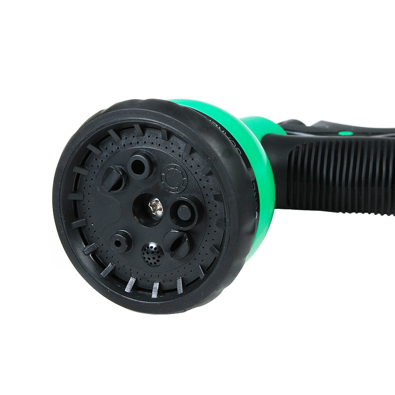 Household Multifunctional Plastic Adjustable 8 Modes Household High Pressure Garden Water Gun