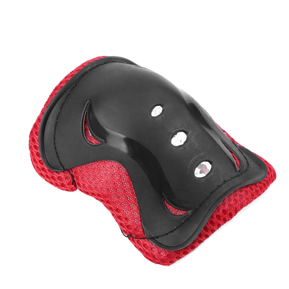 6pcs Adult Kids Knee Pads Elbow Pads Wrist Guards Ankle Support Brace Set for Inline Roller Skating Skateboarding Scoote