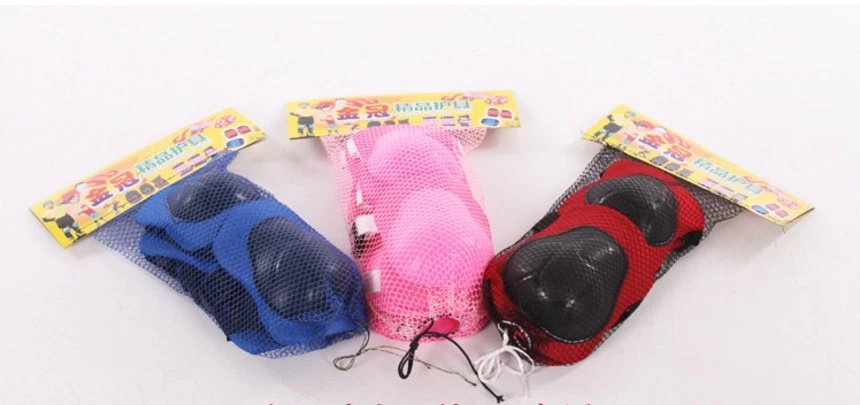 7pcs/Set Kids Roller Skating Bicycle Helmet Knee Wrist Guard Elbow Pad Set For Children Cycling Sports Protective Guard 