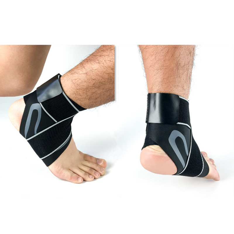 Sports Ankle Brace Elasticity Ankle Bandage Protector Stabilizer Sprain Prevention Fitness Guard Foot Anklets Orthosis