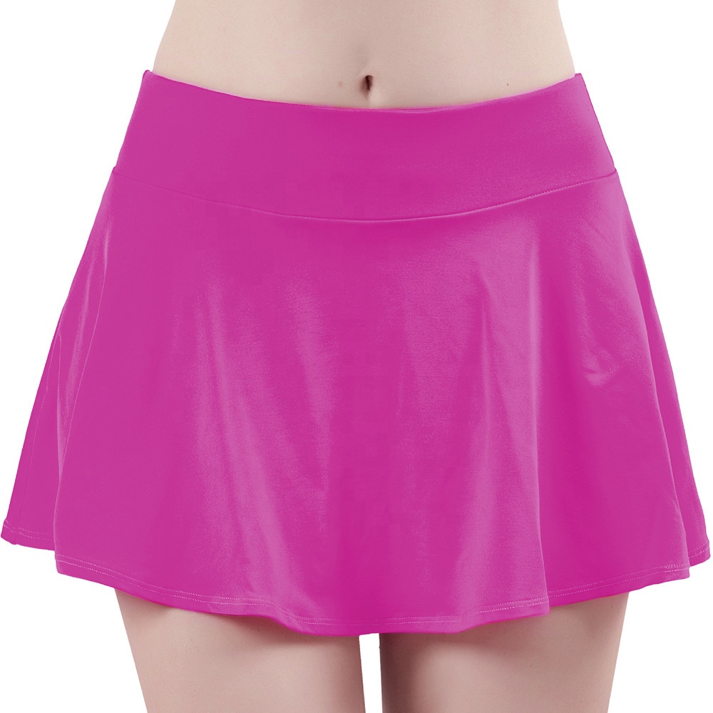 Summer high waist warm-up training running yoga sports skirt quick dry fitness tennis short skirts for women