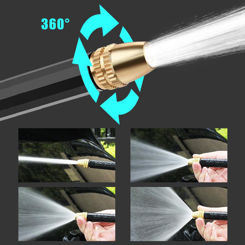 Pet Shower Sprayer Long Rod Car High Pressure Washer Gun Garden Hose Nozzle Sprayer Metal Car Wash Spray Gun Water Hose 