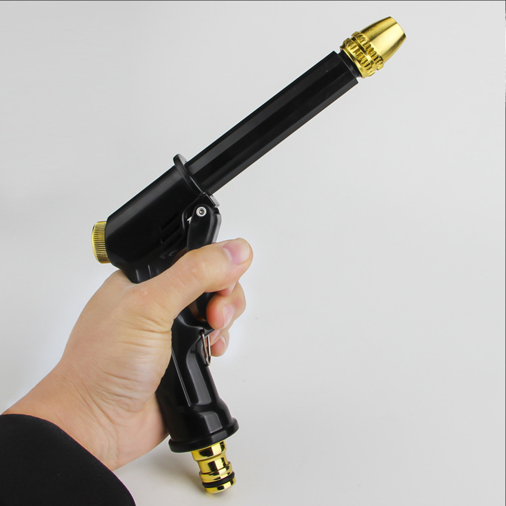 Pet Shower Sprayer Long Rod Car High Pressure Washer Gun Garden Hose Nozzle Sprayer Metal Car Wash Spray Gun Water Hose 