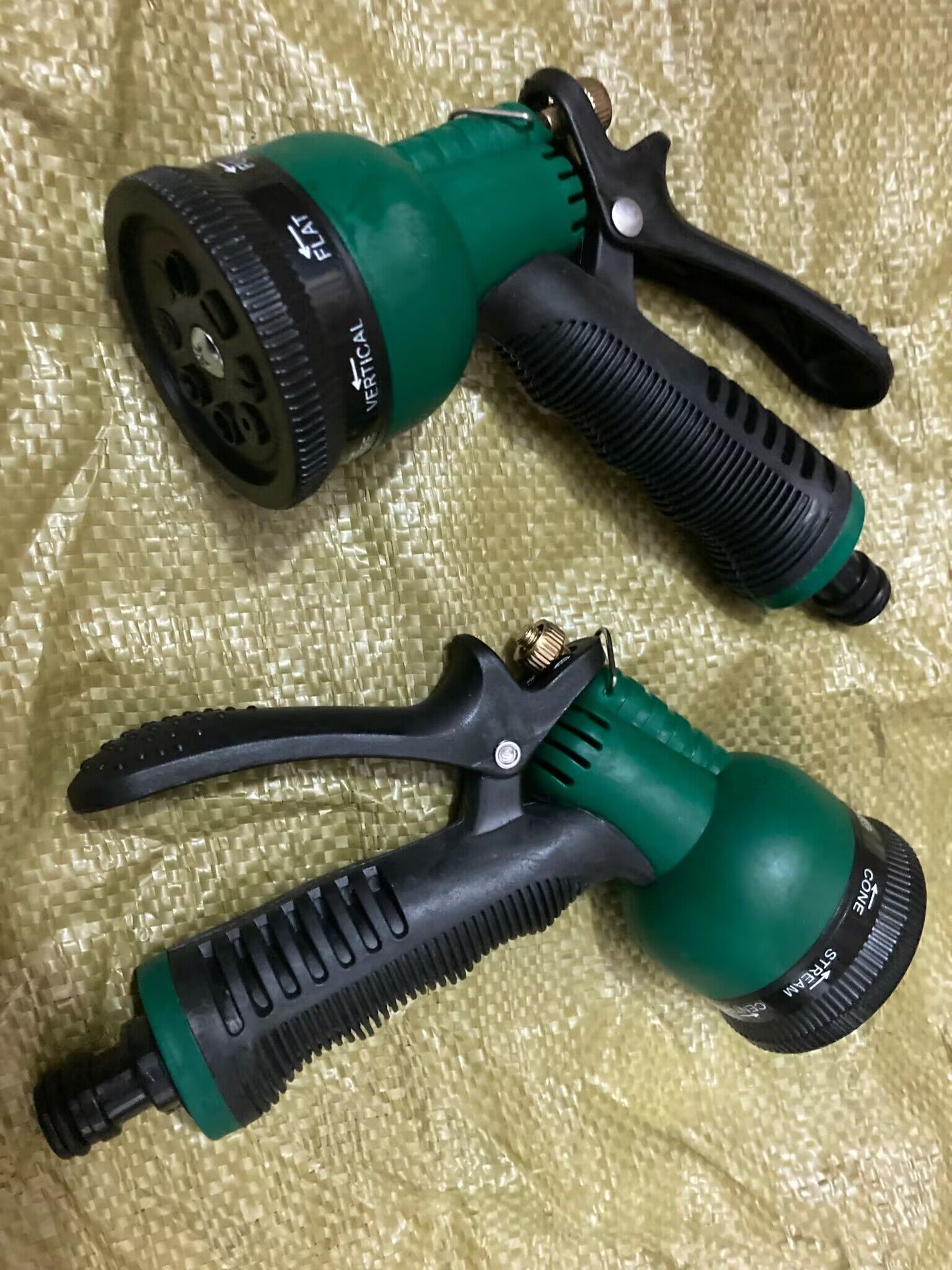 8 Function Spray Nozzle Water Hose Gun Multi Pattern Garden Adjustable