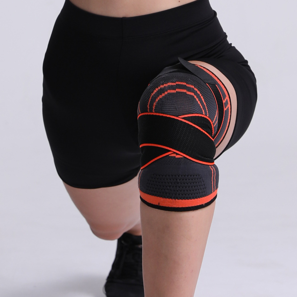Hot Selling Knee Support Flexible Knee Sleeve Fitness Sports Elbow Knee Pads Bike Safety Kneepads for Bicycle Motorcycle