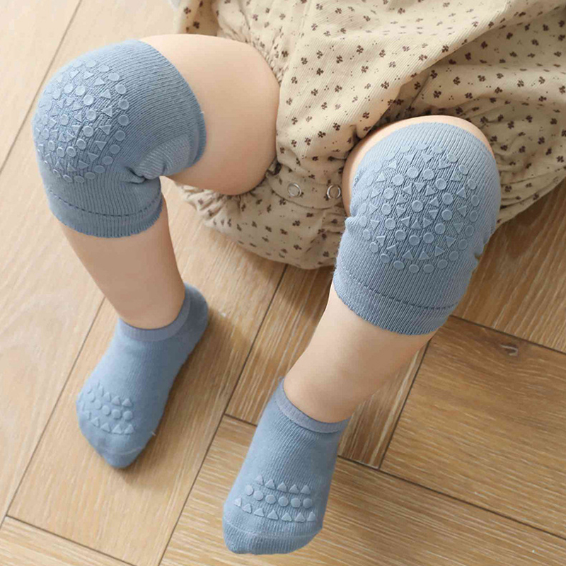 Baby Socks Knee Pads Set Kids Knee Protector Crawling Non-Slip Toddler Newborn Socks Infant Knee pad Baby Stuff
