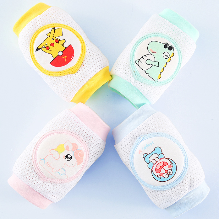 Ready goods Breathable Elbow Knee Pads Cotton Baby Crawling Toddler Knee Protection  Knee Pads