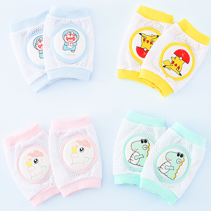 Ready goods Breathable Elbow Knee Pads Cotton Baby Crawling Toddler Knee Protection  Knee Pads