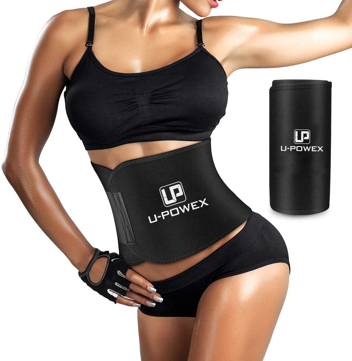 DAVI Waist Trimmer Fitness Slimmer Belt Weight Loss Wrap Belly Fat Burner Low Back Support Waist Trainer for Men Women