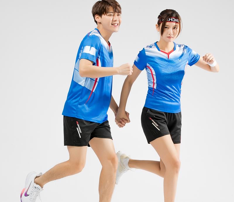 Premium Quality Tennis Clothes Quick Dry Men Tennis Shirt And Shorts breathable Comfortable Tennis Uniform