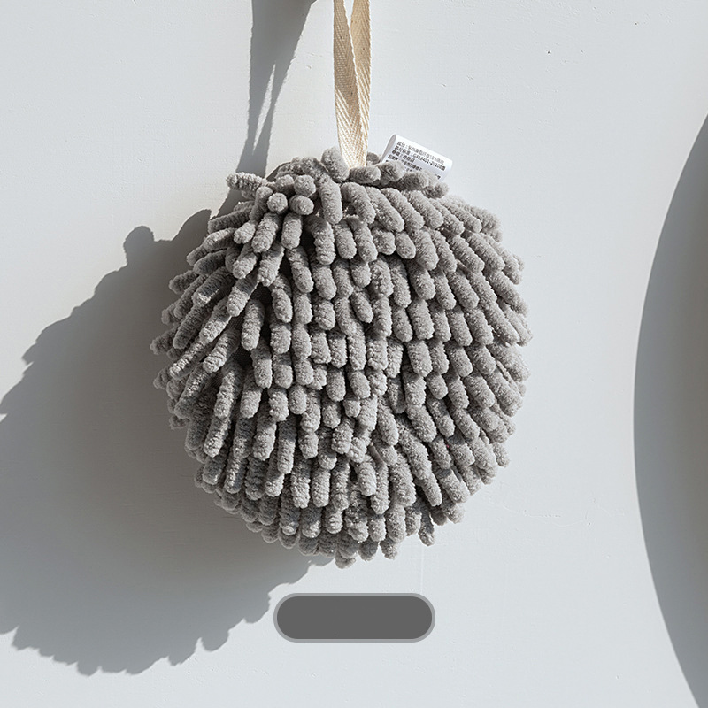 New  Kitchen Bathroom Household Quick Dry Soft Chenille Hand Towels