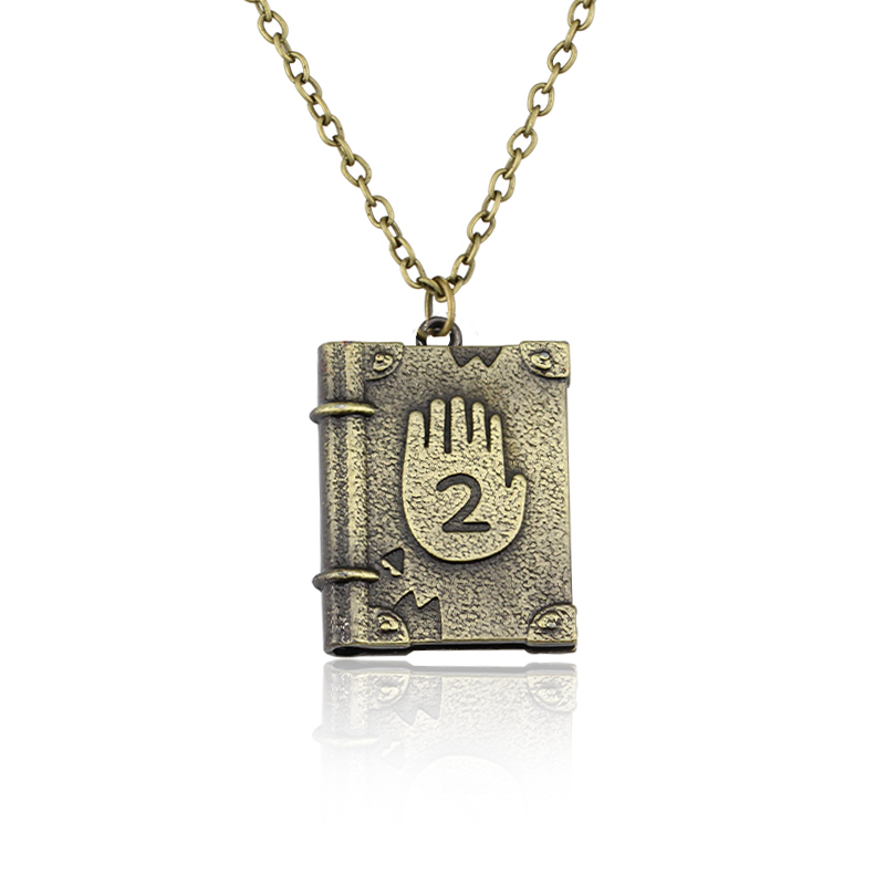 Gravity Falls Cartoon Jewelry Figure Toy Mabel Pines Stanley Necklaces Pendants