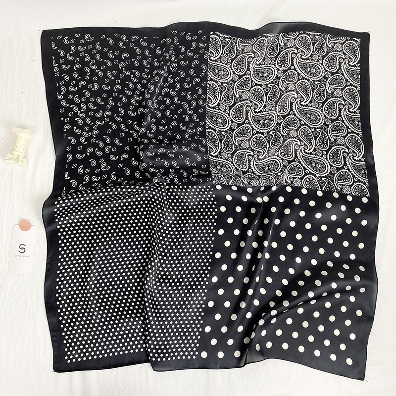 Cheap  good quality 70*70cm womens summer gauze printed scarfs viscose china necklace scarfs for women stylish