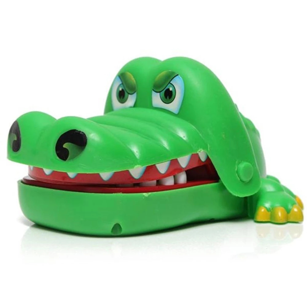 2023 Hot Sale New Creative Crocodile Mouth Dentist Bite Finger Game Funny Gags Toy For Kids Play Fun
