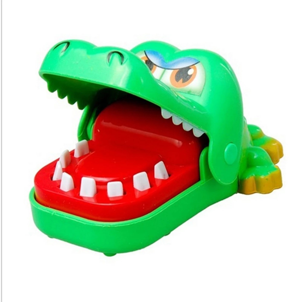 2023 Hot Sale New Creative Crocodile Mouth Dentist Bite Finger Game Funny Gags Toy For Kids Play Fun