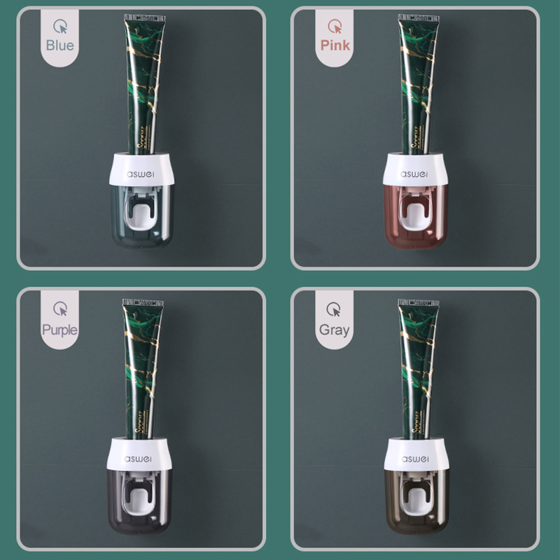 Wall-mounted hot-selling  automatic toothpaste squeezer for bathroom