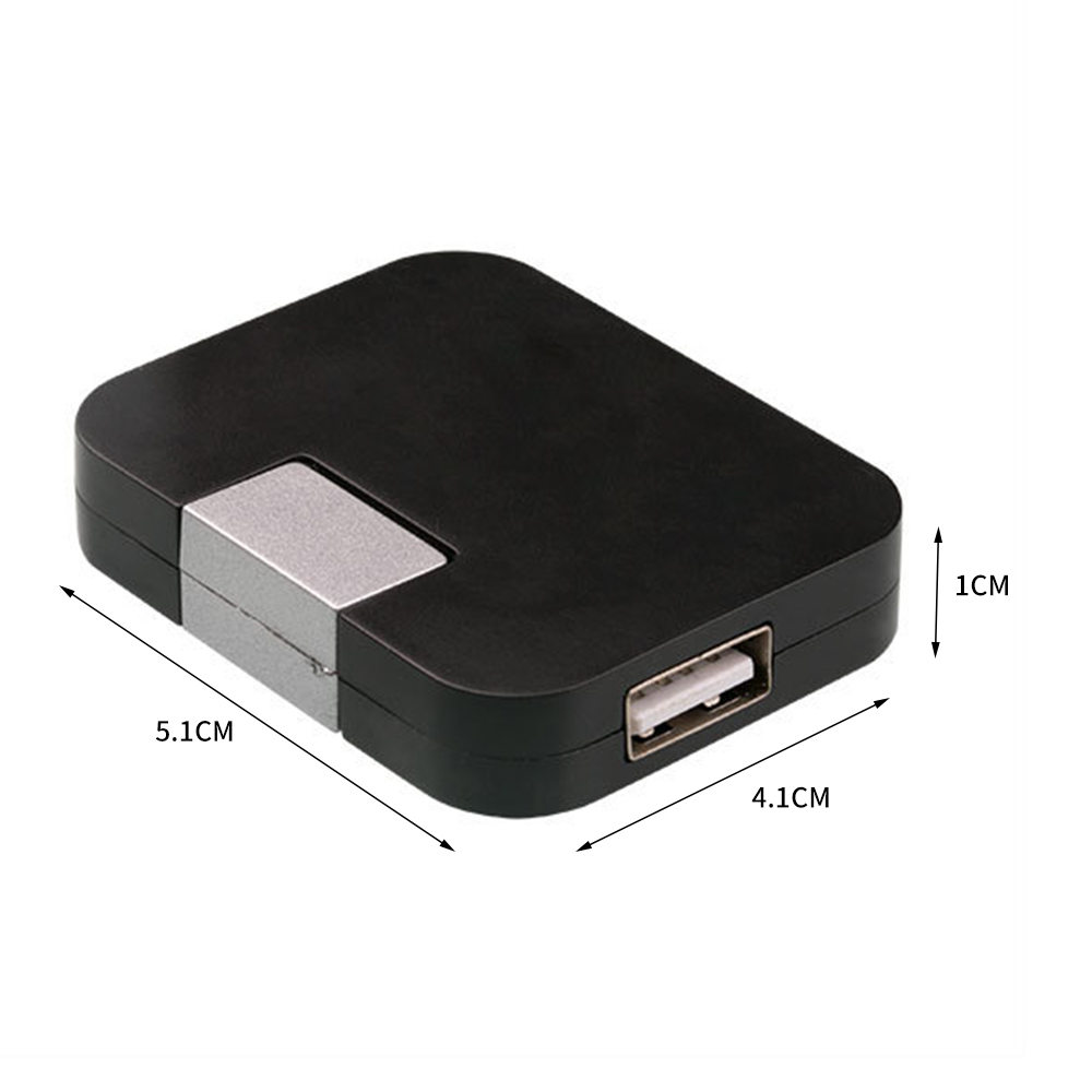 Mini Portable USB 2.0 Fold Splitter 4 Ports HUB Folding HUB USB 2.0