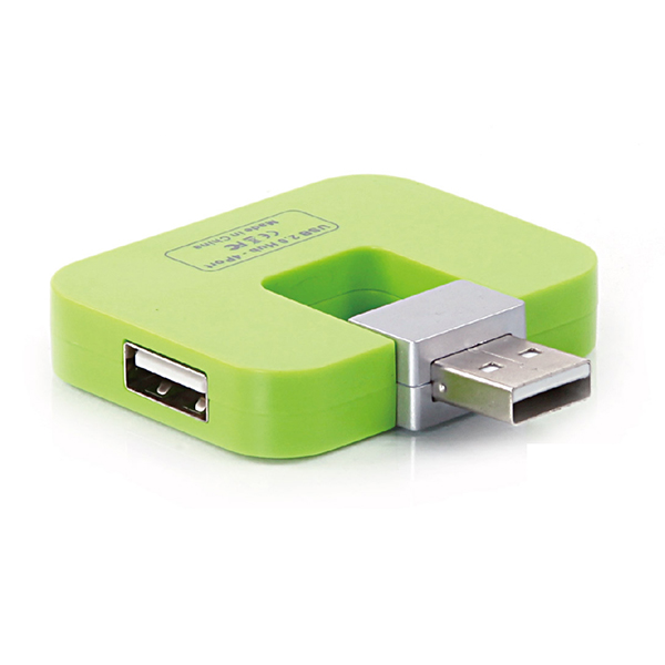 Mini Portable USB 2.0 Fold Splitter 4 Ports HUB Folding HUB USB 2.0