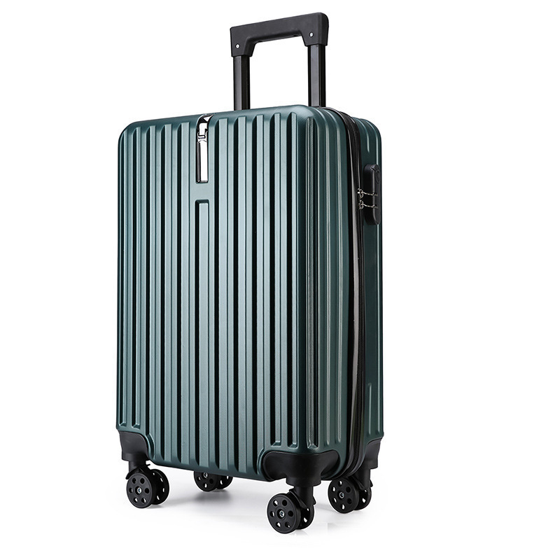 20-Inch Travel Trolley Luggage - ABS+PC, 4 Wheels, Spacious and Easy Travel