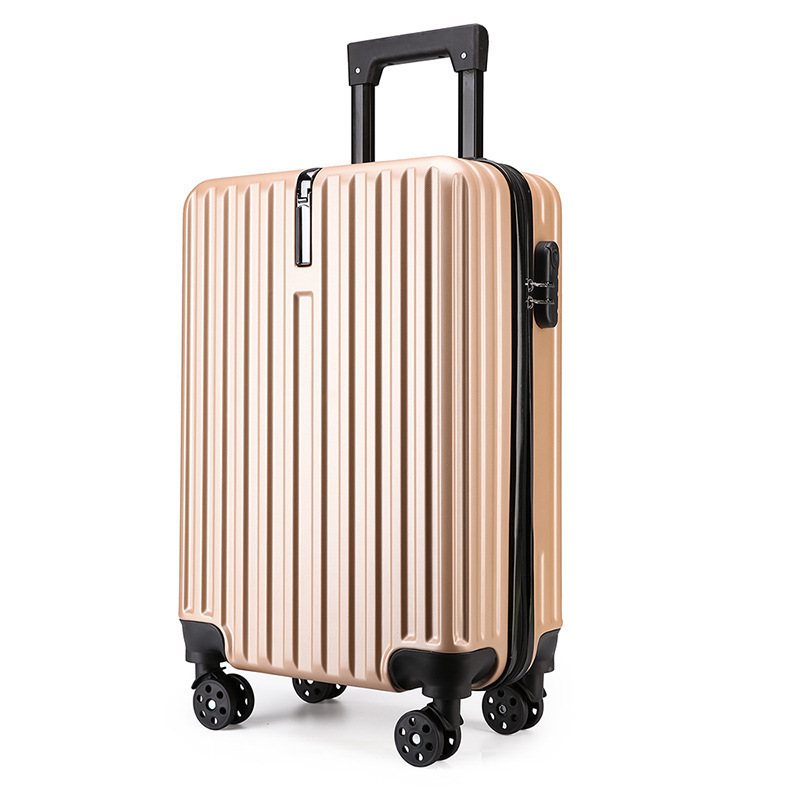 20-Inch Travel Trolley Luggage - ABS+PC, 4 Wheels, Spacious and Easy Travel