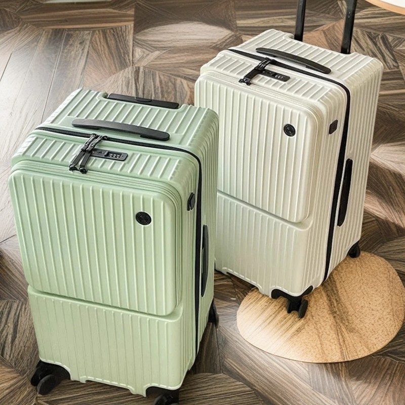  Electric Aluminum Luggage with USB Phone Charging Port