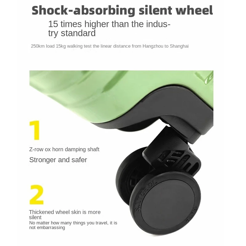  Electric Aluminum Luggage with USB Phone Charging Port